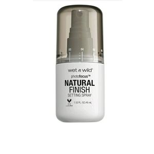 Wet N Wild Natural Finish Setting Spray Photo Focus New Sealed